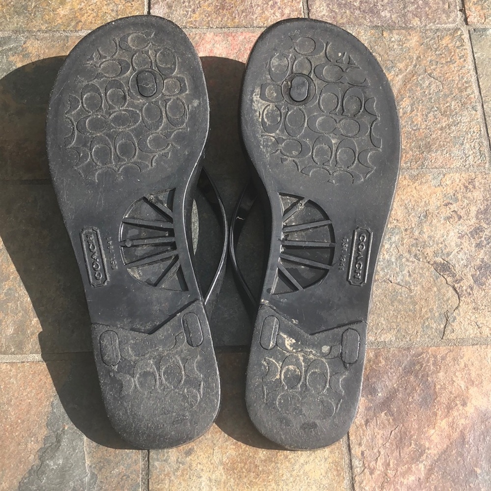 🔥Coach flip-flops - Picture 5 of 8